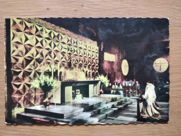 Postcard Lourdes Pax Christi