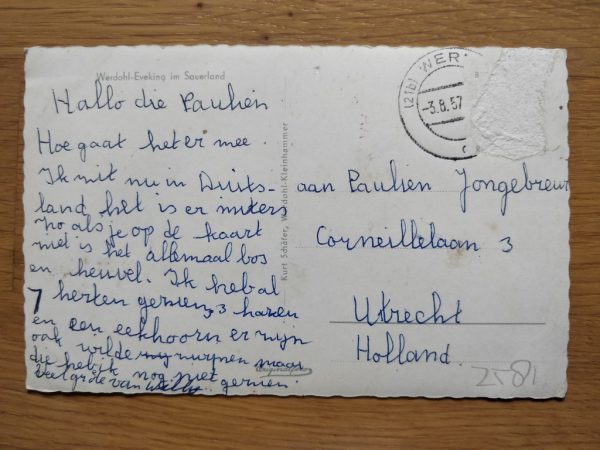 Postcard Werdohl Sauerland - Image 2