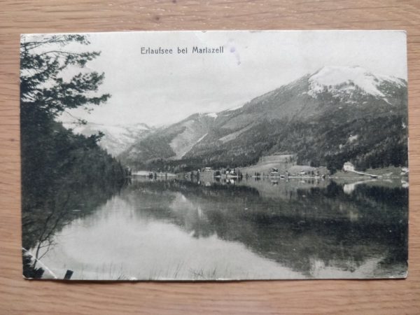 Postcard Erlaufsee Mariazell