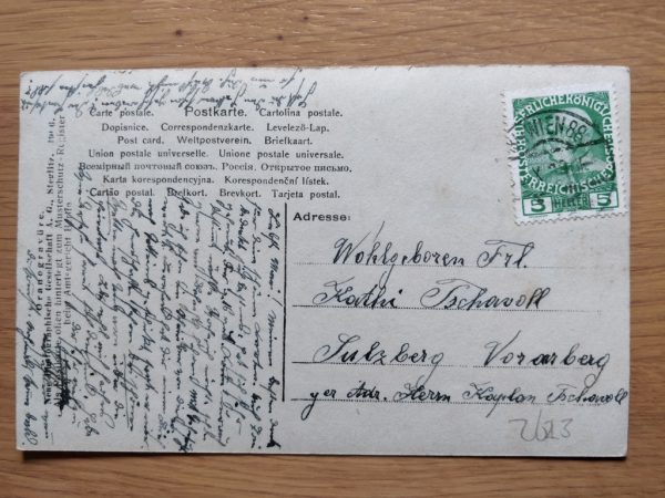 Postcard Cavalieri Wo bist du - Image 2