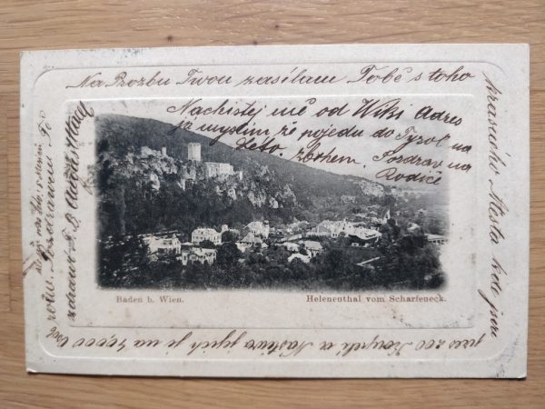 Postcard Baden bei Wien