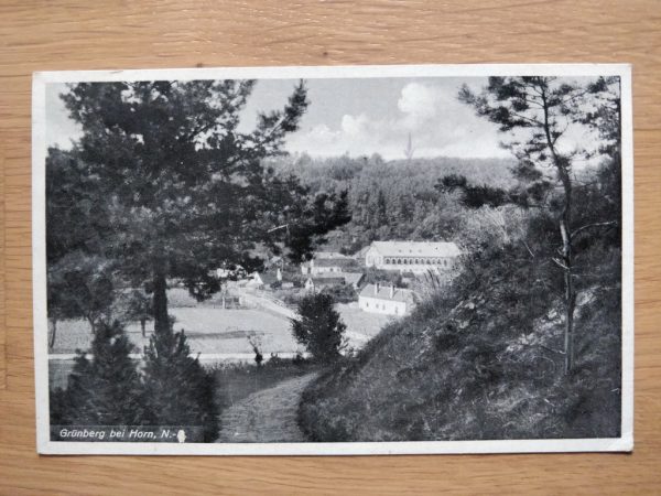 Postcard Grunberg bei Horn