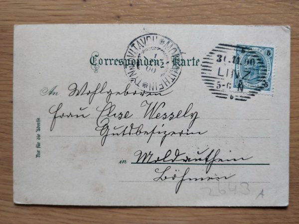 Postcard Gruss aus Linz - Image 2