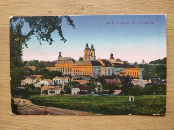 Postcard St Florian Stift