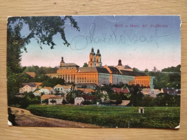 Postcard St Florian Stift