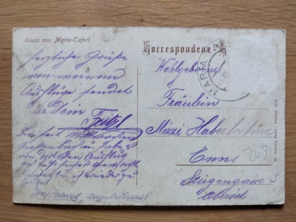 Postcard Gruss aus Maria Taferl - Image 2