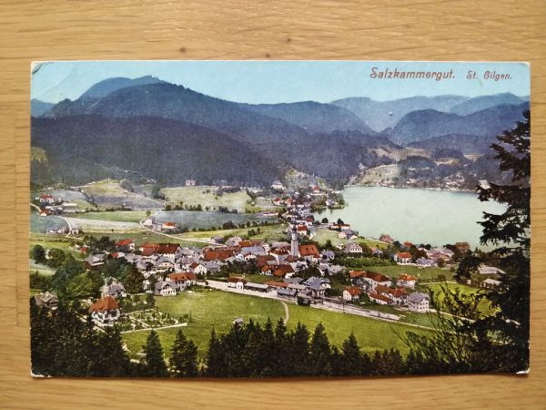 Postcard Salzkammergut