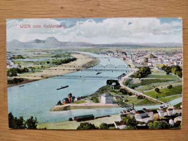 Postcard Wien vom Kahlenberg