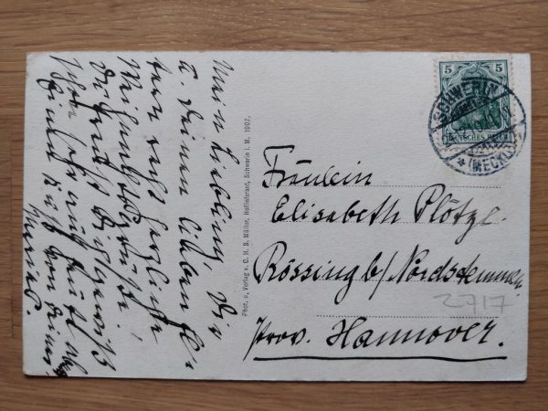 Postcard Schwerin Schloss - Image 2