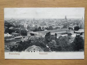 Postcard Braunsweig Totalansicht