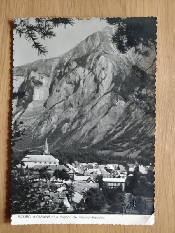 Postcard Bourg D Oisans Reculos