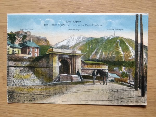 Postcard Les Alpes Briancon