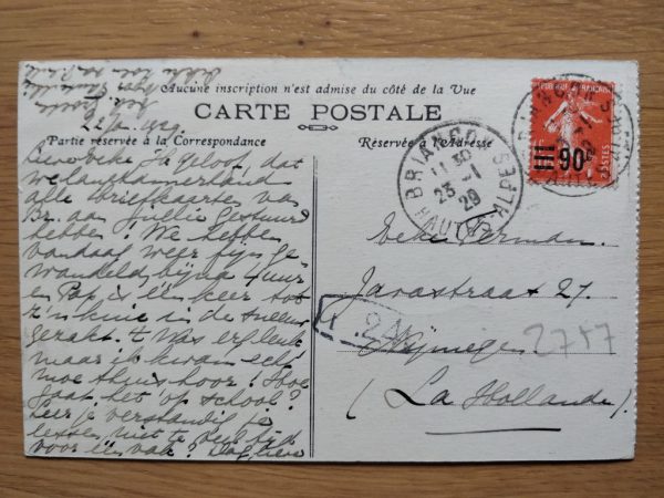 Postcard Les Alpes Briancon - Image 2