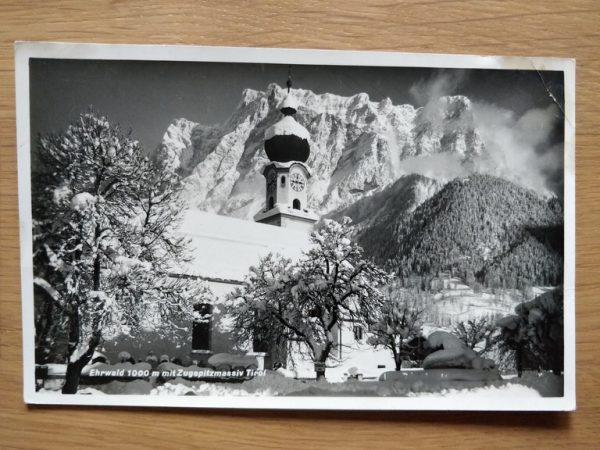 Postcard Ehrwald Church