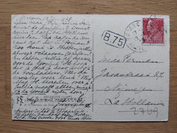 Postcard Briancon Ville sur Sie - Image 2