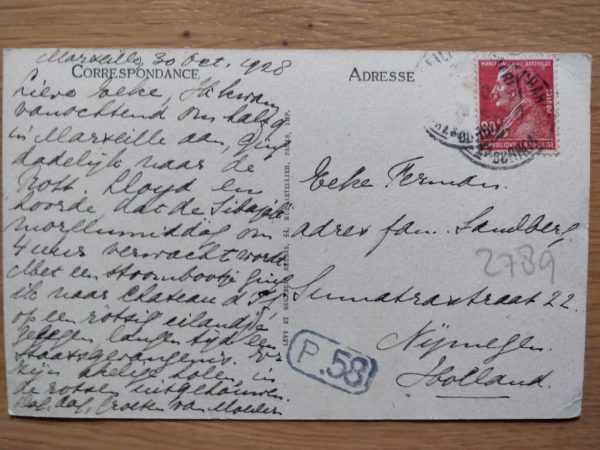 Postcard Marseille Prison - Image 2
