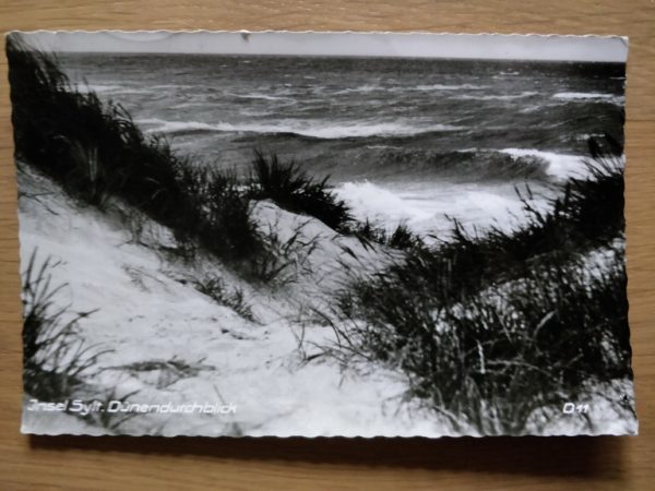 Postcard Beach Insel Sylt