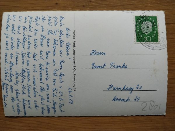 Postcard Beach Insel Sylt - Image 2