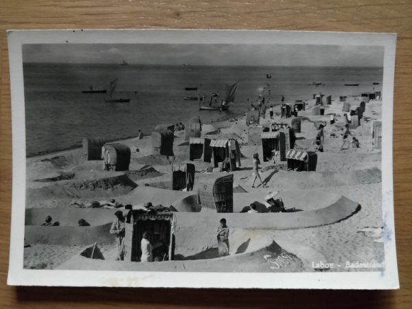 Postcard Laboe Beach
