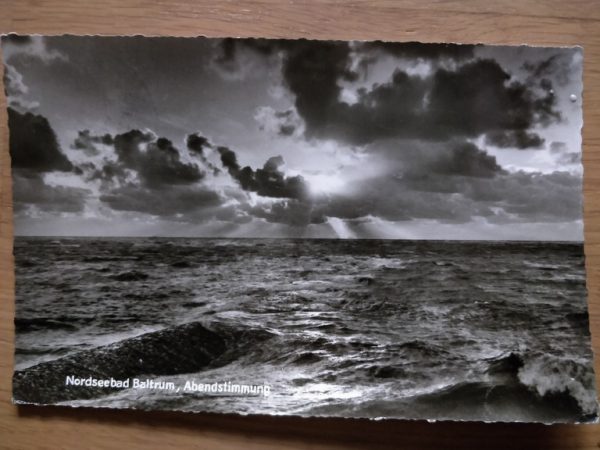 Postcard Nordseebad Baltrum
