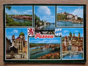 Postcard Passau 6 pictures