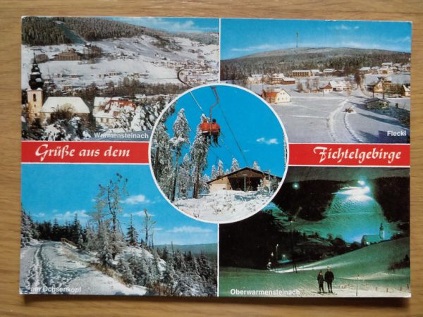 Postcard Grusse aus dem Fichtelgebirge