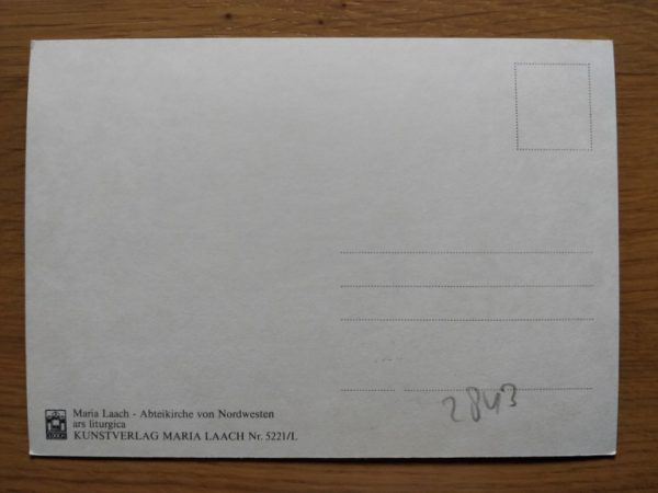 Postcard Maria Laach Kirche Glees - Image 2