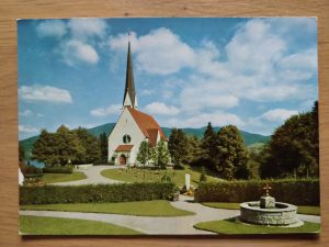 Postcard Maria Himmelfahrt Bad Wiessee