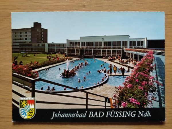 Postcard Johannesbad Fussing