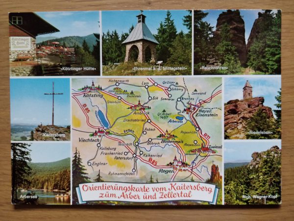 Postcard Bayerischen Wald Kaitersberg