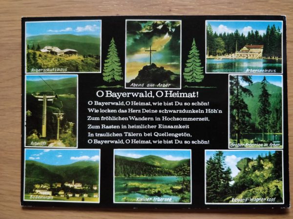 Postcard O Bayerwald O Heimat