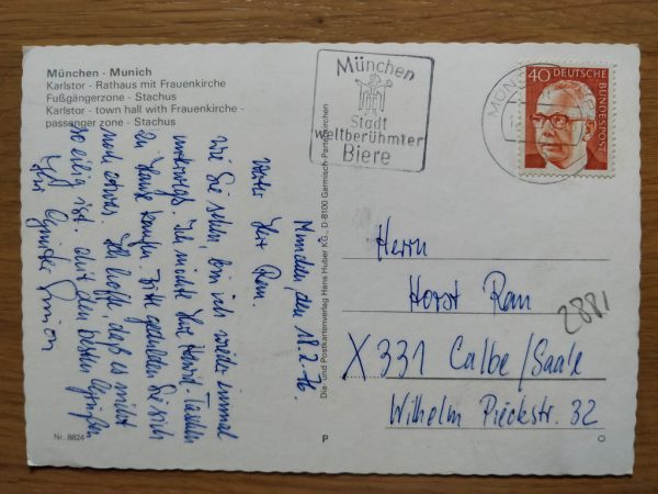 Postcard gruss aus Munchen 4 pictures - Image 2