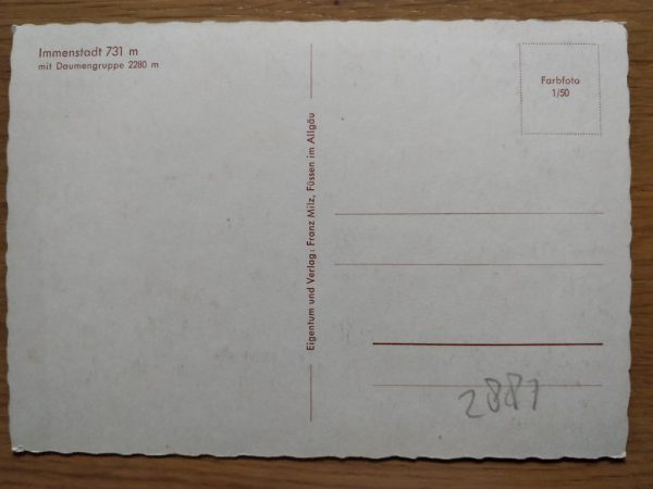 Postcard Immenstadt 731 m - Image 2