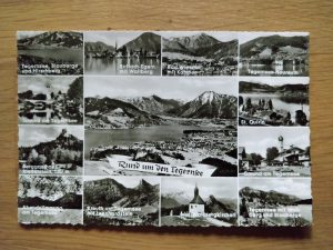 Postcard Rund um den Tergernsee