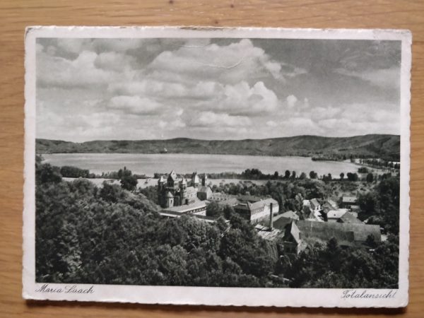 Postcard Maria Laach Panorama
