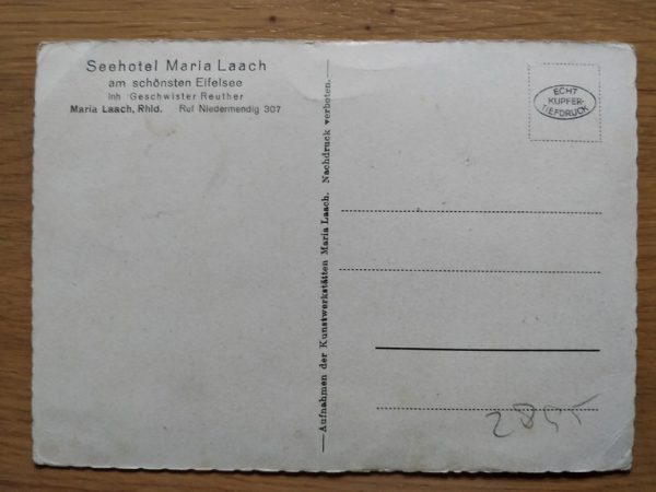 Postcard Maria Laach Panorama - Image 2