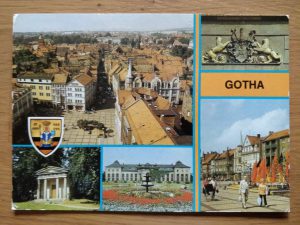 Postcard Gotha 5 pictures