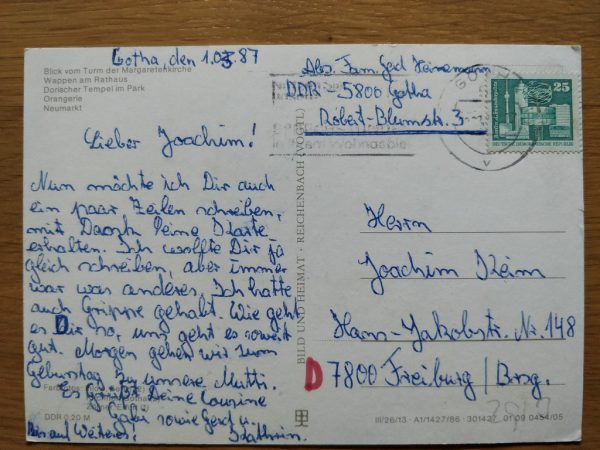 Postcard Gotha 5 pictures - Image 2