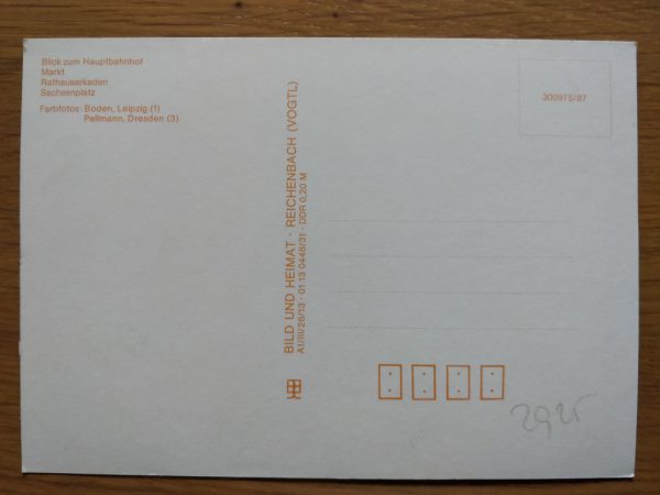 Postcard Messestadt Leipzig - Image 2