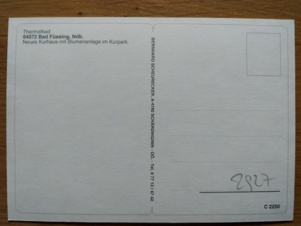 Postcard Gruss aus Bad Fussing - Image 2
