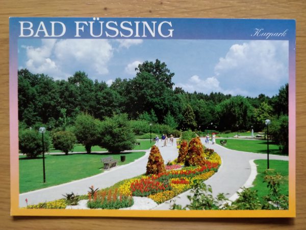 Postcard Bad Fussing Park