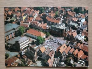 Postcard Zentrum Stade Elbe
