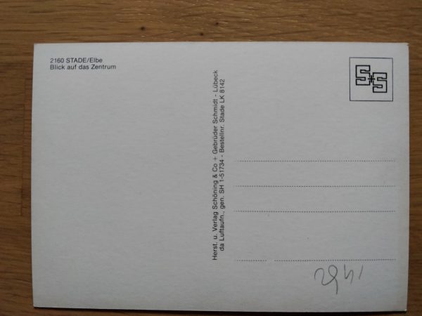 Postcard Zentrum Stade Elbe - Image 2