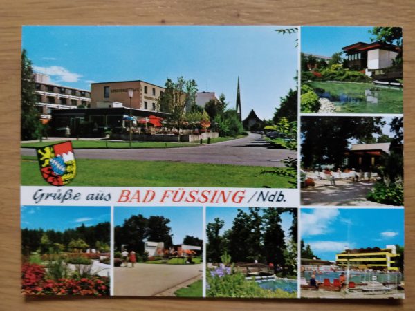 Postcard Grusse aus Bad Fussing