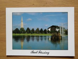 Postcard Bad Fussing Niederbayern