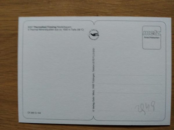 Postcard Bad Fussing Niederbayern - Image 2