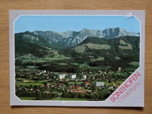 Postcard Sonthofen Oberallgau