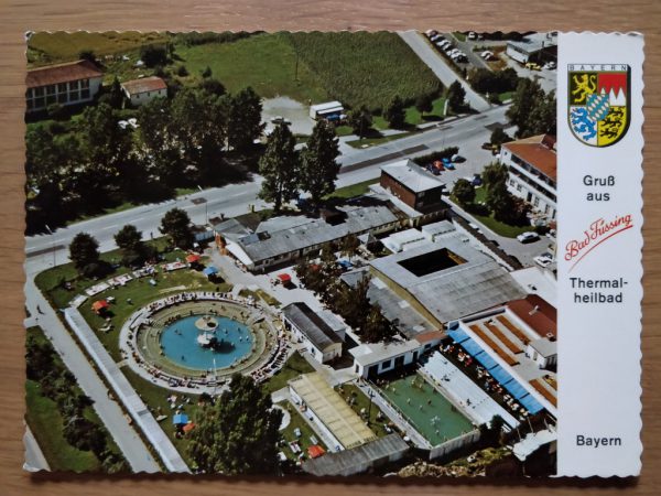 Postcard Gruss aus Bad Fussing Bayern