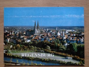Postcard Regensburg an der Donau