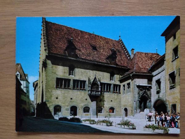 Postcard Regensburg an der Donau Building